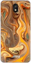 LG K30 (2019) Hoesje Transparant TPU Case - Brownie Caramel #ffffff