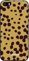 iPhone 5 Hoesje TPU Case - Cheetah Print #ffffff
