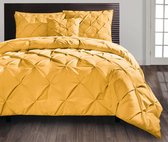 Beau Maison - Monte Carlo - Yellow - 1 Persoons - 140 x 200/220 cm