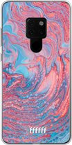 Huawei Mate 20 Hoesje Transparant TPU Case - Corundum Pool #ffffff