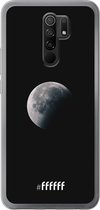Xiaomi Redmi 9 Hoesje Transparant TPU Case - Moon Night #ffffff
