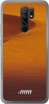 Xiaomi Redmi 9 Hoesje Transparant TPU Case - Sand Dunes #ffffff