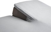Split-Topper Hoeslaken - Beddinghouse - 160 gram jersey, 100% katoen - 160x200 - Licht Grijs