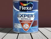 Flexa Expert Buitenlak Halfglans Ral 3005 Wijnrood - Lakverf - Dekkend - Buiten - Terpentine basis - Halfglans