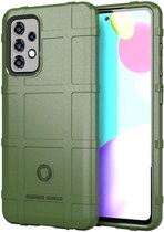 Samsung Galaxy A52 / A52S Hoesje Shock Proof Rugged Shield Groen