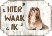 Waakbord | Hier Waak Ik: Lhasa Apso