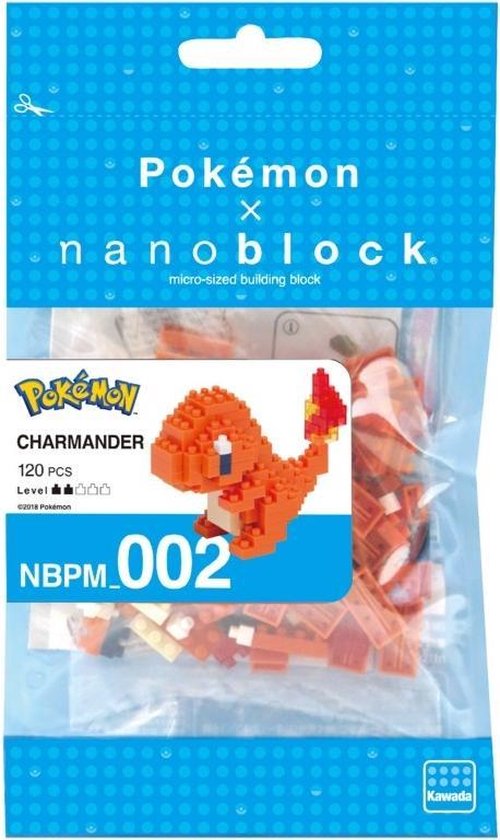 Bol Com Nanoblock Pokemon Charmander Salameche Nbpm 002