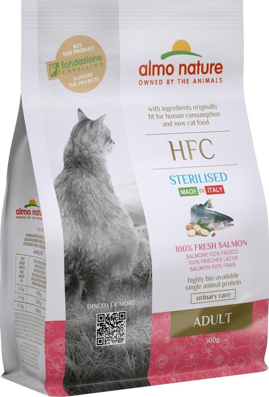 Almo Nature - HFC Adult Sterilized brokken voor gecastreerde /  gesteriliseerde katten... | bol.com
