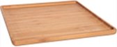 Cosy & trendy Senegal - Bamboe - Presentatiebord - 26x26x1,6cm - (Set van 4)  en Yourkitchen E-kookboek Heerlijke Smulrecepten