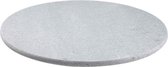 Tulikivi Pizzakivi Pizzasteen in speksteen / soapstone  28,5cm voor oven, kamado, bbq, grill.