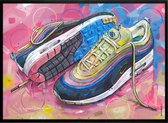 Air max 1 Sean Wotherspoon schilderij (reproductie) 51x71cm