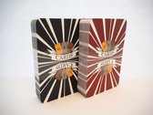 GSB genderneutrale speelkaarten - Sunrays - dubbelpak in plastic doos