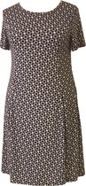 Modieuze Dames Jurk / Zomerjurk / Strandjurk | Print Jurk / Dress Kralen - M/L