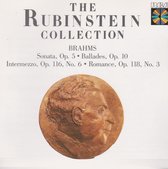 Brahms, The Rubinstein Collection, Sonata no. 5, Ballades op. 10, Intermezzo op. 116 No. 6, Romance op. 118 no. 3