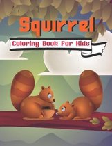 squirrel coloring book for kids
