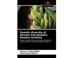 Genetic diversity of dessert and plantain banana varieties