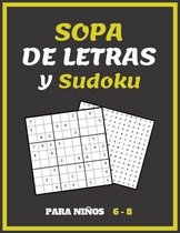 Sopa De Letras y Sudoku Para Ninos 6-8