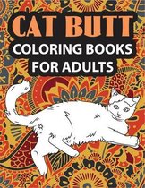 Cat Butt Coloring Books for Adults