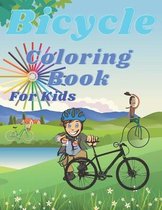 Bicycle Coloring Book For Kids
