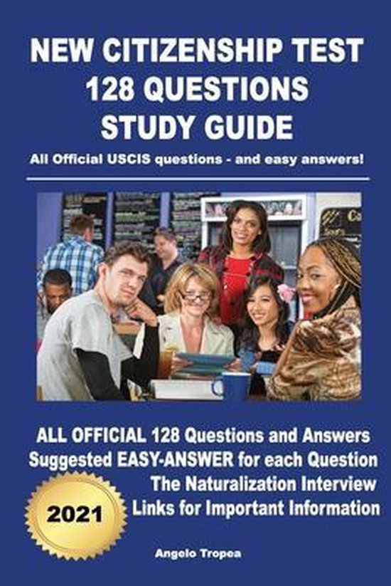 New Citizenship Test 128 Questions Study Guide - cover