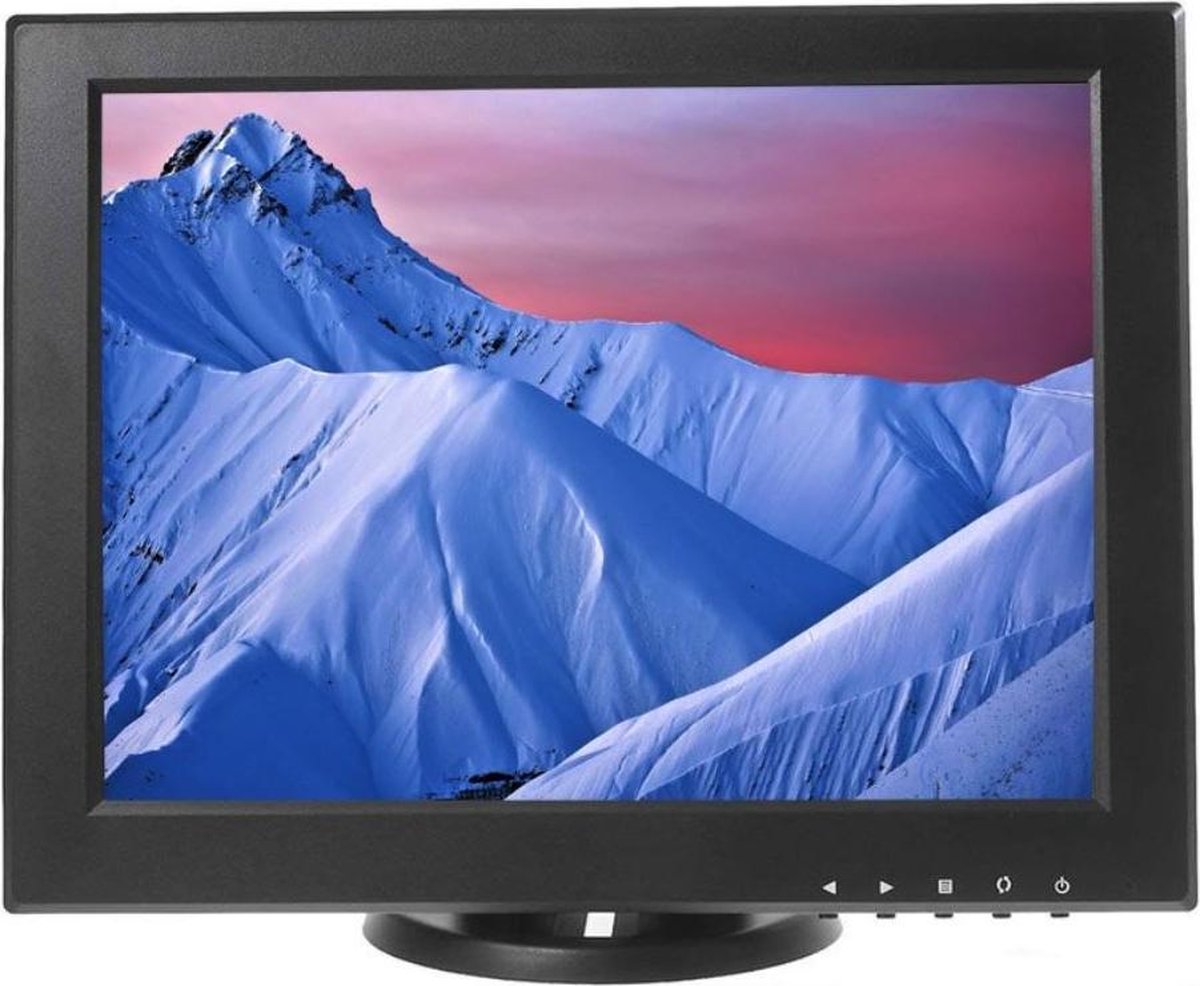 12 inch TFT-LCD Monitor - VGA, HDMI, BNC, USB + AV-ingang, resolutie | bol.com