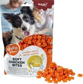 Duvo+ hondensnack Meat! zachte kippen bites 200g