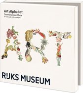 Kaartenmapje met env, vierkant: Art Alphabet, Joëlle Wehkamp, Rijksmuseum Amsterdam