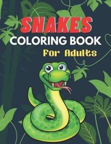 Snakes Coloring Book For Adults