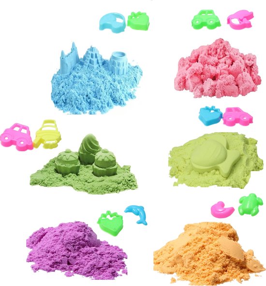 Kinetic Sand Het magische en educatieve speelzand voor kinderen - Kev & Mee Kidsstore