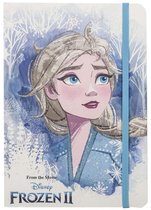 Disney Notitieboekje Glitter Karton/papier Wit/blauw A5