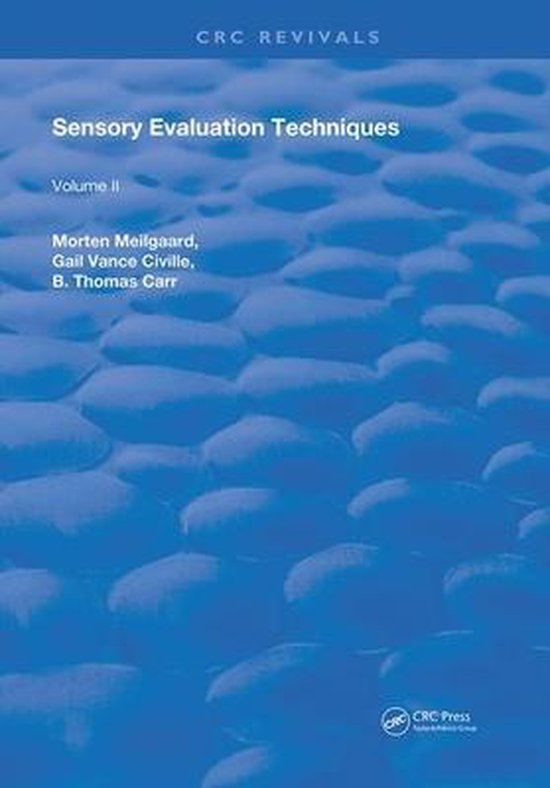 Sensory Evaluation Techniques 9780367261788 Morten Meilgaard