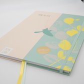 PEPA LANI®, NOTITIEBOEK A4, BIRD, "TIME TO FLY", HARDCOVER, GELINIEERD / GESTIPPELD