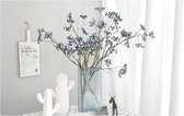 BaykaDecor - Branches Décoration - Branche de myrtille - Branche Fleurs artificielles - Baies Blauw - Plante artificielle - Branches de Pâques - Branche décorative - 72 cm