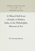 A Pillared Hall from a Temple at Madura, India, in the Philadelphia Museum of Art