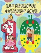 Big Numbers Coloring Book