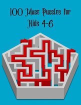 100 Maze Puzzles for Kids 4-6