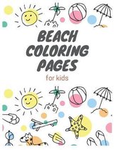 beach coloring pages