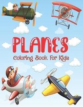 Planes Coloring Book For Kids