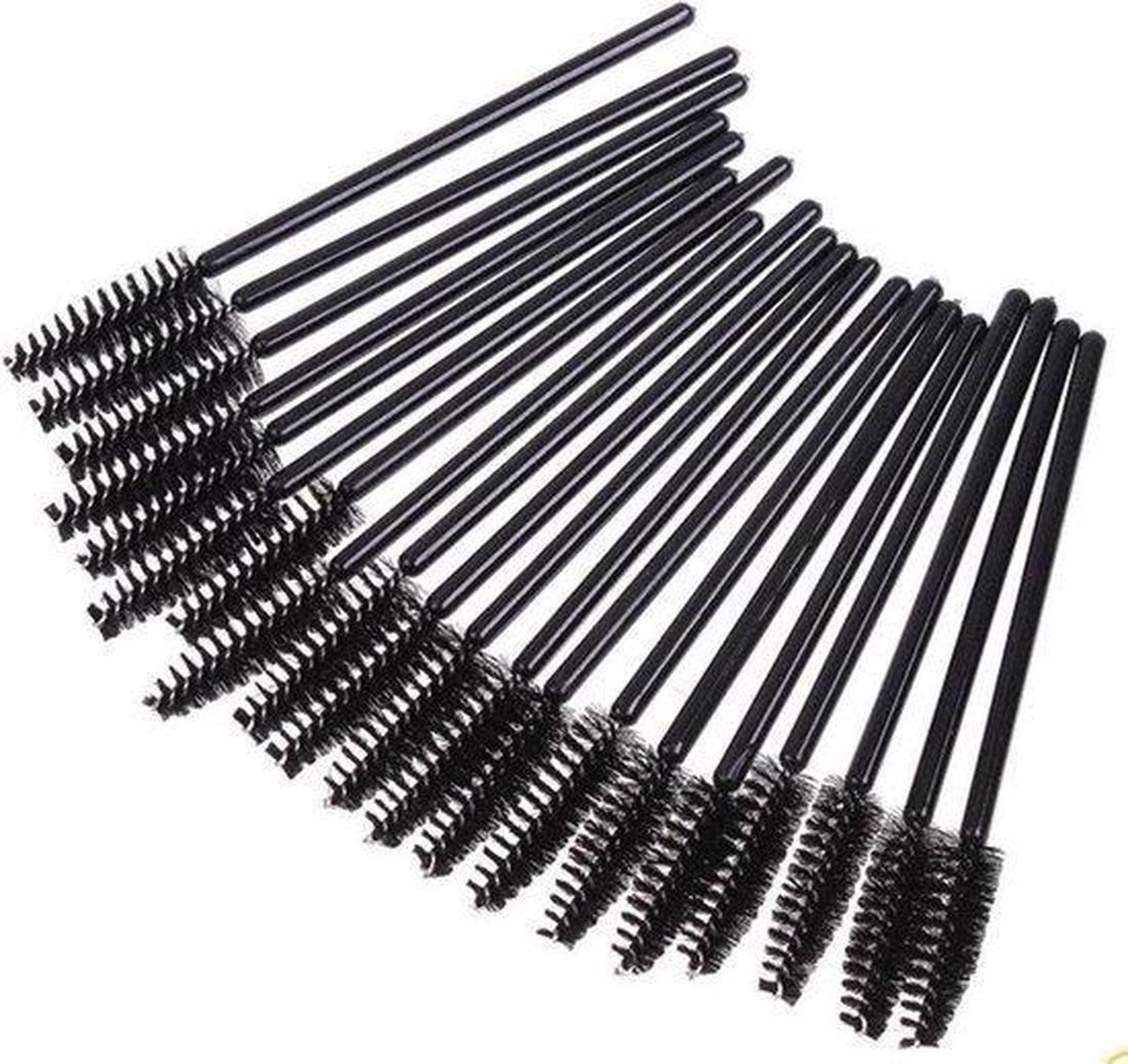 Wegwerp Mascara borsteltjes 50 Stuk - Wimper Borstel - Wegwerp Make up - Paarse Borsteltopjes