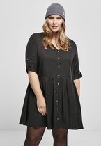 Urban Classics Korte jurk -XS- Babydoll Shirt Zwart