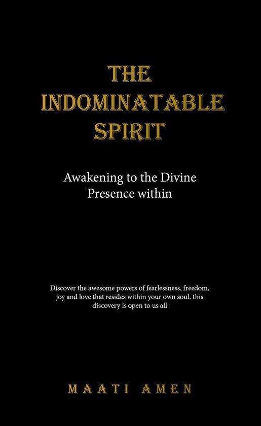 The Indomitable Spirit - cover