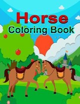 Horse Coloring Book