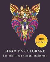 Libro da colorare per adulti con disegni antistress