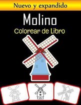 Molino Colorear de Libro: Subtitulo