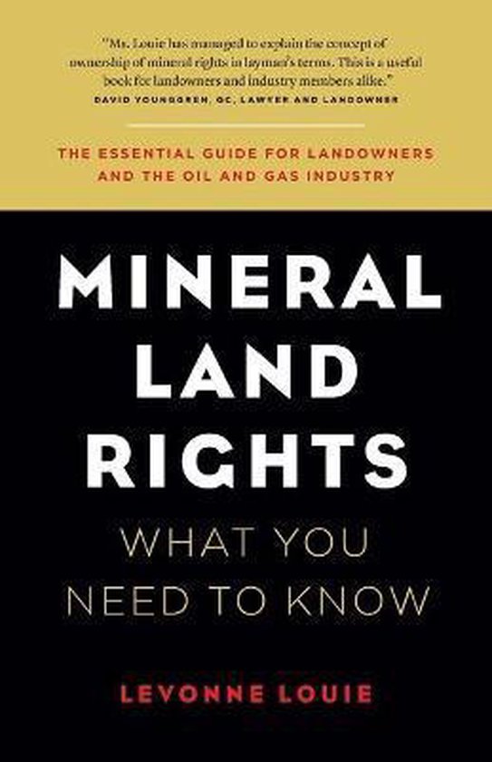Mineral Land Rights 9780993803703 Levonne Louie Boeken