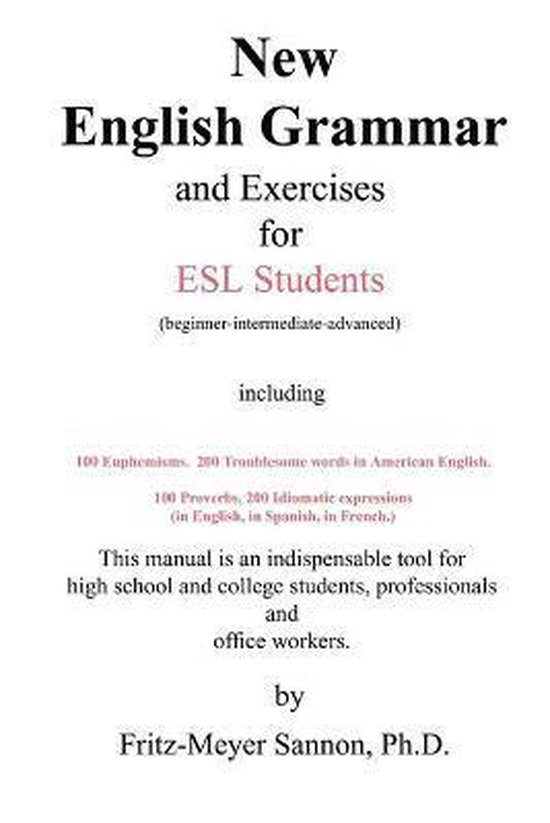 New English Grammar for ESL Students - cover