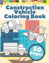 Construction Vehicle Coloring Book