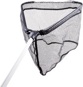 X2 Telescoop Schepnet - 40x40 cm - 120 cm - Visnet - Opklapbaar - Aluminium - Vijvernet - Zwembadnet - Slootnet - Uitschuifbaar