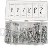 R pin clips assortiment R-clips 150 stuks 6 maten / Cotter pins Split Clips / HaverCo