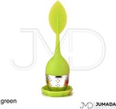 Jumada's Tea -Eufs - Passoire à thé - Feuille de Thee pour Thee en vrac - Support inclus - Par pièce - Vert